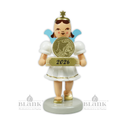 Blank Engel, Kurzrock, farbig mit Glückscent neu 2026 EKF 2026