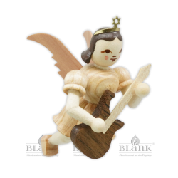 Blank Engel, Schwebeengel Kurzrock, natur mit E-Gitarre SE 043