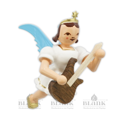 Blank Engel Schwebeengel Kurzrock farbig mit E-Gitarre SEf 043