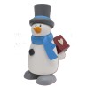 Hobler Figuren Schneemann Fritz mit Geschenk neu 8115