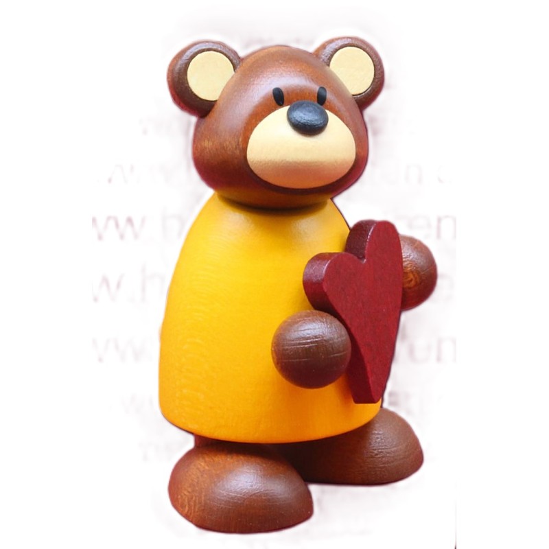 Hobler Bärchen Bärbel mt Herz Hobler Figuren 1203