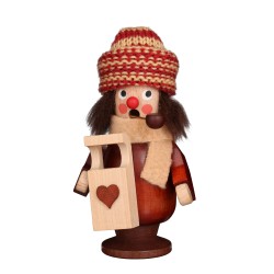 Räuchermann Mini Rodler, natur Christian Ulbricht 35793