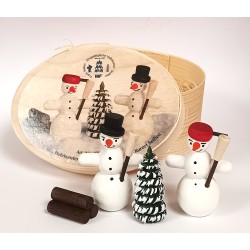 Spandose mit Schneemännern Frank Weber 070/091