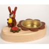 Teelichthalter Hase mit Ei HoDreWa Legler 11/32