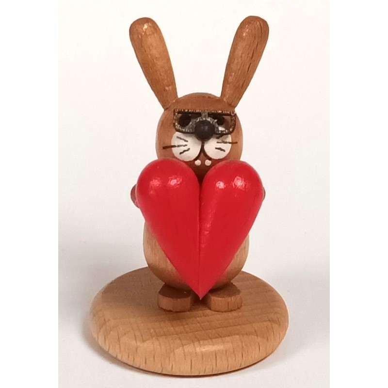 Hase mit Herz klein HoDreWa Legler 11/47