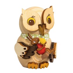 Mini Eule mit Osterhase rot neu 2026 Kuhnert 37376