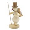 Schneemann mit Kiepe Drechslerei Volkmar Wagner 47