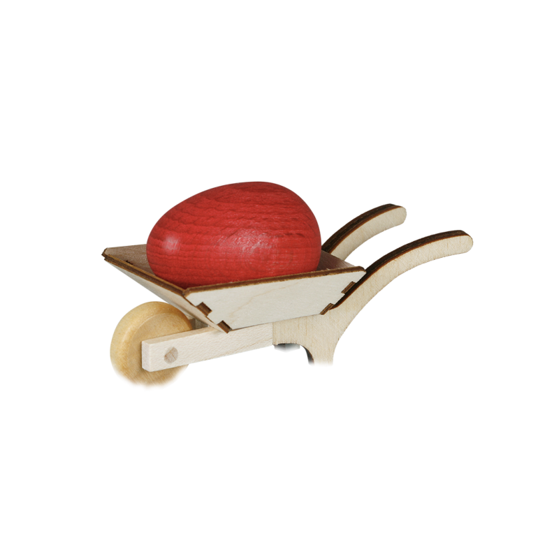 Drechslerei Volkmar Wagner Schubkarre mit Osterei wagner 210/1