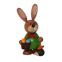 Osterhase mit Igel und Eierkorb Paul Ullrich 1011