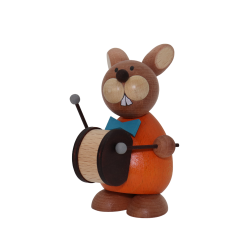 Osterhase stehend mit Trommel Paul Ullrich 1013