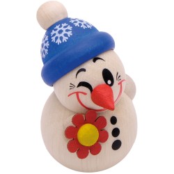 Karsten Braune Cool Man Blumengruß mit blauer Mütze 73 blau