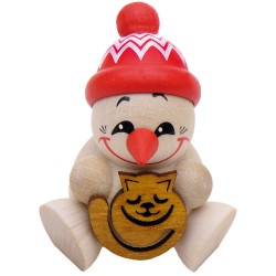 Karsten Braune Cool Man meine Katz mit roter Mütze 417 rot