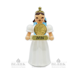 Blank Engel, Langrock farbig mit Glückscent ELF 2026