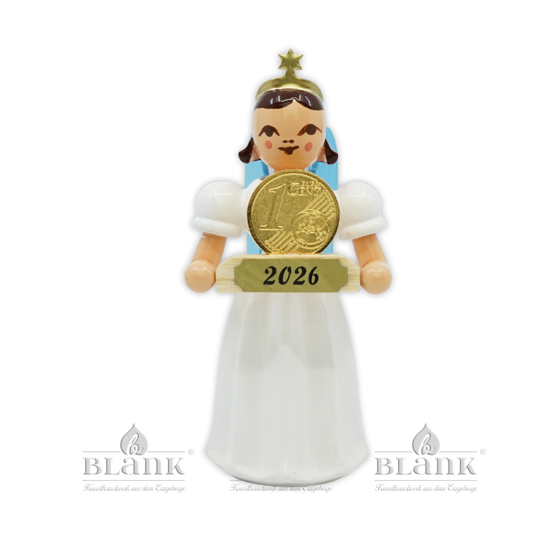 Blank Engel, Langrock farbig mit Glückscent ELF 2026