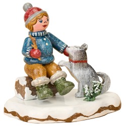 Hubrig Volkskunst GmbH Winterkinder Oscar mrin Freund 110h0075