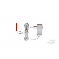 Herrnhuter Netzgerät 1000 mA weiß, Beleuchtung 13 cm Stern A1e, A1b Miniaturstern