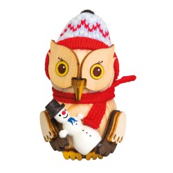 Mini Eule mit Schneemann Kuhnert 37379