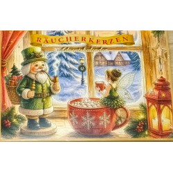 Räucherkerzen - Adventskalender Winterzauber
