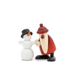 Björn Köhler Miniaturset 10 Weihnachtsmann mit Schneemann Köhler 11650