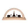 Schwibbogen mit Kirche klein  LED Lichterbogen Spielwarenmacher Günther G 205