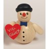 Schneemann mit Herz und Melone Holzwaren Egermann 349 Melone