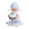 Drechslerei Kuhnert Schneeflöckchen mit Torte Neuheit 2026 43156