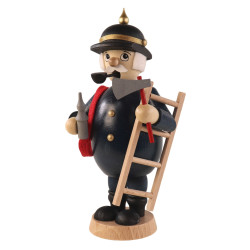 Ullrich Kunsthandwerk Räuchermann Feuerwehrmann Paul Ullrich 0268