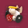 Hobler Engel Lotte mit Kaffeetasse Hobler Figuren 7024