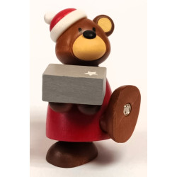 Hobler Bärchen Lars Christmas mit Geschenk Hobler Figuren 1301