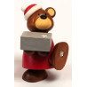 Hobler Bärchen Lars Christmas mit Geschenk Hobler Figuren 1301