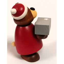 Hobler Bärchen Lars Christmas mit Geschenk Hobler Figuren 1301