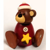 Hobler Bärchen Lars Christmas sitzend mit Stern Hobler Figuren 1302