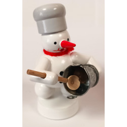 Bäcker Schneemann mit Schokoeimer Zenker 001-200-010-1