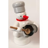 Bäcker Schneemann mit Schokoeimer Zenker 001-200-010-1
