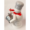 Bäcker Schneemann mit Schokoeimer Zenker 001-200-010-1