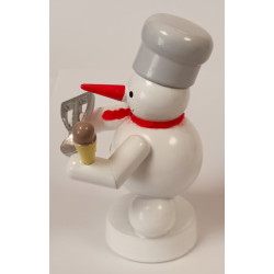 Bäcker Schneemann mit Eislöffel Zenker 001-200-010-4
