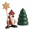 Björn Köhler - Miniaturset 5, Weihnachtsmann mit Stern und Baum