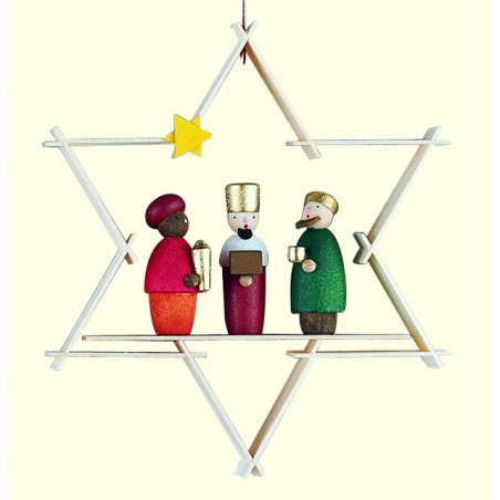 Stern mit Heiligen Drei Königen