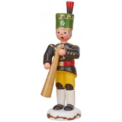 Winterkinder - Bergmann mit Russischem Horn