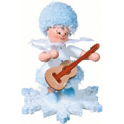 Schneeflöckchen mit Gitarre