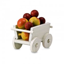 Flade Kinder - Handwagen mit Äpfeln