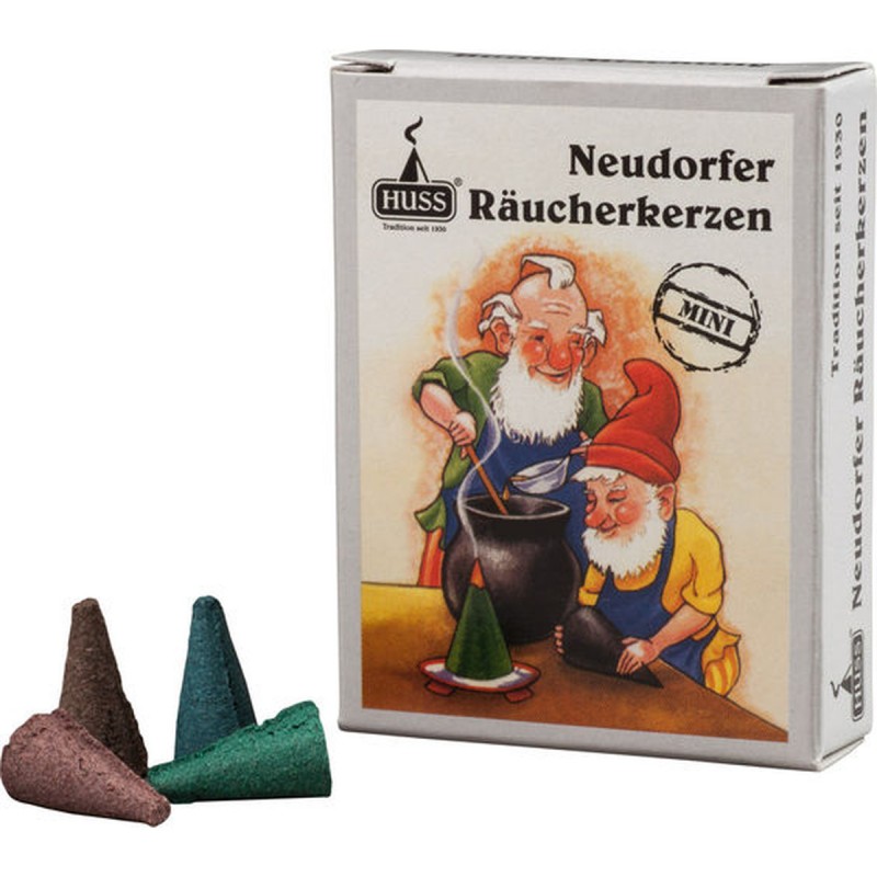 Huss Räucherkerzen Mini Bunte Mischung