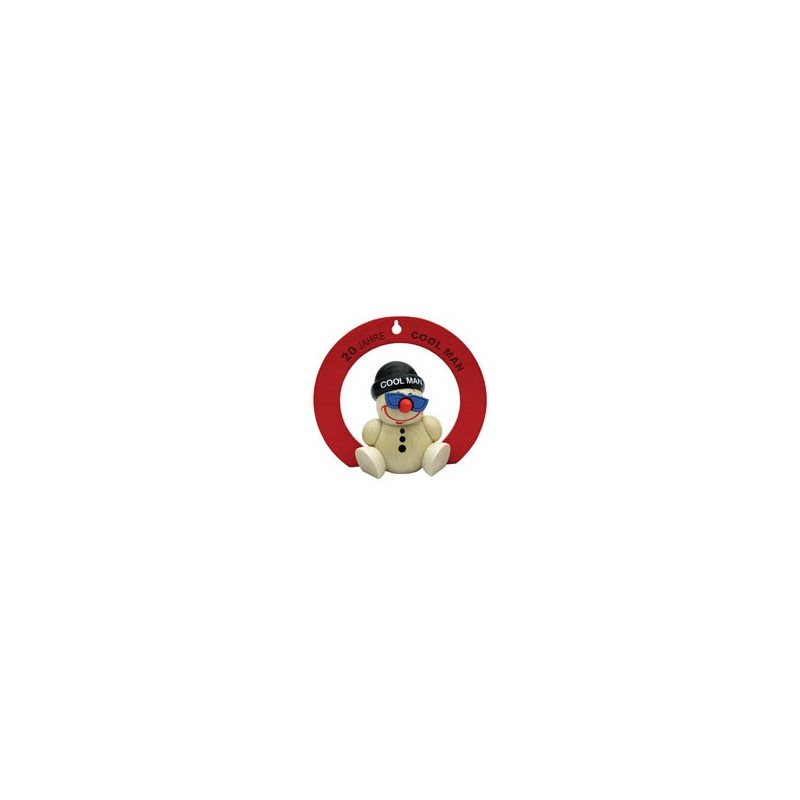 Cool Man Jubiläumsfigur 2017 mit schwarzer Mütze, limitiert