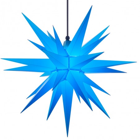 Kunststoffstern A7 - Ø 68 cm, blau