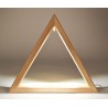 Beleuchtetes Dreieck, Höhe 26 cm