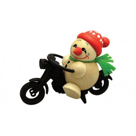 Cool Man auf Motorrad
