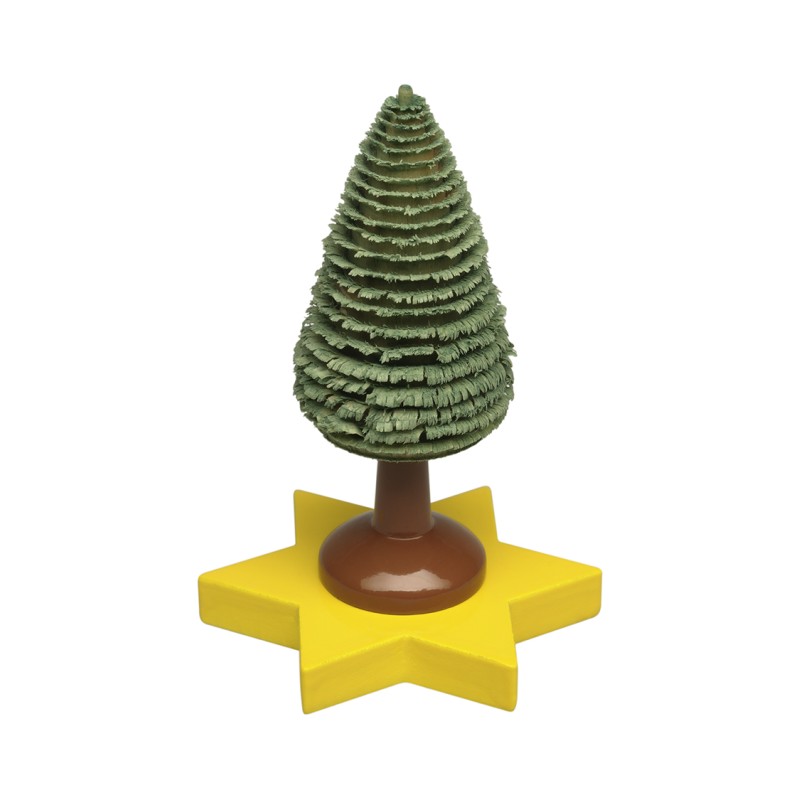 Miniatur-Weihnachtsserie Ringelbaum auf Stern