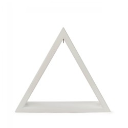 Beleuchtetes Dreieck weiß,...