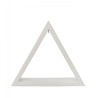 Beleuchtetes Dreieck weiß, Höhe 30 cm