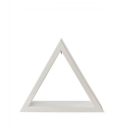 Beleuchtetes Dreieck weiß,...